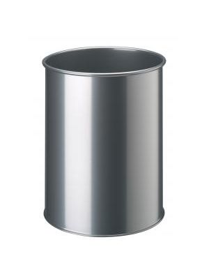 Kôš kovový 15l strieborný