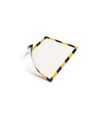 Panel DURAFRAME MAGNETIC SECURITY A4 žlto-čierny
