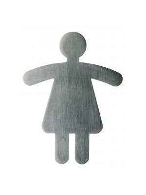 Piktogram WC dámy tvarované