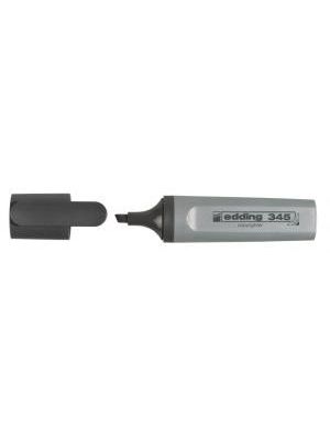 Zvýrazňovač edding 345 sivý