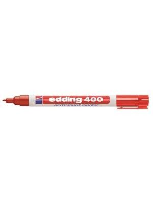 Permanentný popisovač edding 400 červený