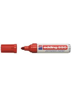 Permanentný popisovač edding 550 červený