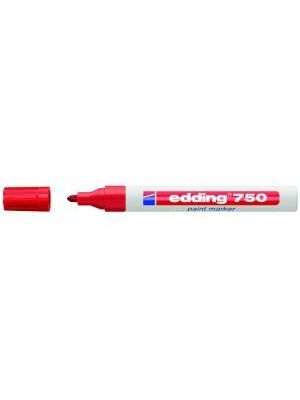 Lakový popisovač edding 750 červený