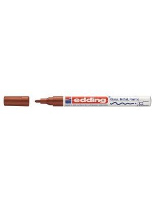 Lakový popisovač edding 751 hnedý