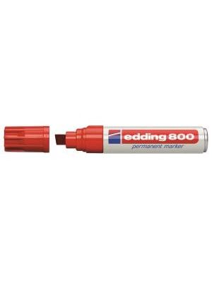 Permanentný popisovač edding 800 červený