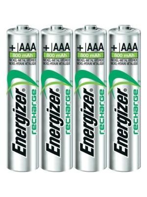 Batéria Energizer dobíjateľná AAA-HR03/4ks 800 mAh mikrotužková