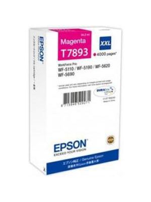 Atramentová náplň Epson C13T789340 magenta XXL pre WF-5620/5690/5190/5000 (4.000 str.)