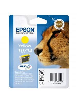 Atramentová náplň Epson T07144011 yellow pre D78/DX4000/4050/5000/5050/6000 (5,5 ml)