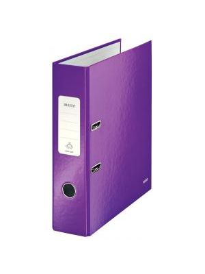 Zakladač pákový Leitz 180° WOW 8cm purpurový