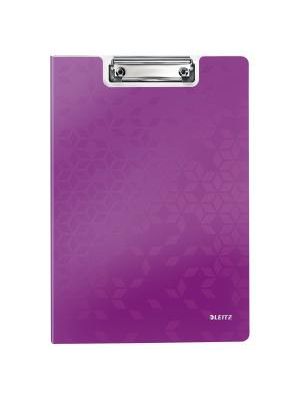Dosky s klipom Leitz WOW purpurové