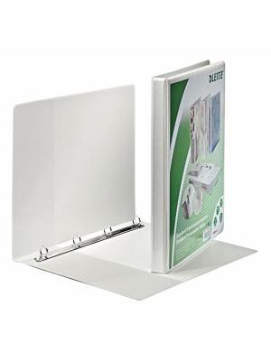 Zakladač prezentačný Leitz 3,0cm 4D-krúžkový A4 MAXI biely
