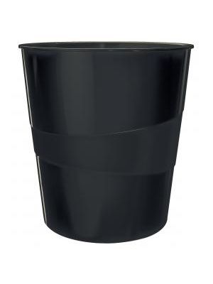 Kôš plastový Leitz WOW 15l čierny