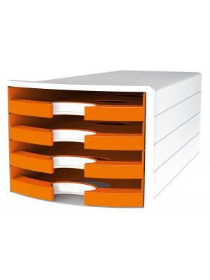 Zásuvkový box IMPULS otvorený oranžový