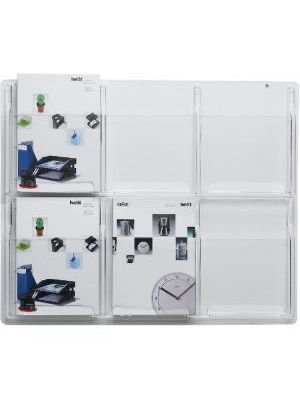 Prezentačný panel so 6 odkladačmi