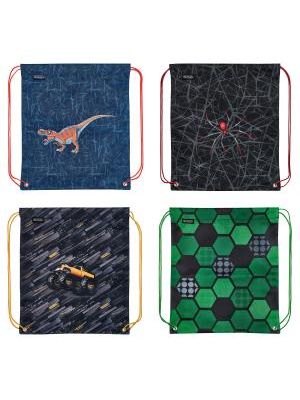 Vrecko na prezuvky Herlitz 36,5x40,5x0,5cm mix Futbal Monster truck Pavúk Dinománia