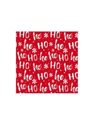 Vianočné servítky 33x33cm HO HO HO 20 ks