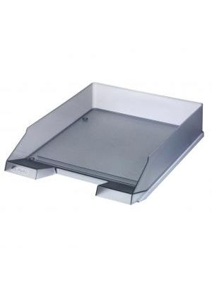 Odkladač Herlitz transparentný sivý