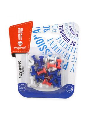 sada špendlíků pro korkové tabule mix, 30ks