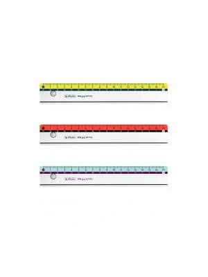 Pravítko Herlitz my.pen 17cm plastové mix farieb