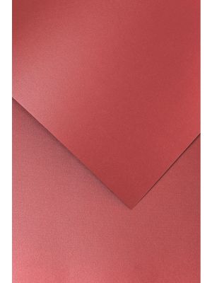 Galeria Papieru ozdobný papír Iceland červená 220g, 20ks