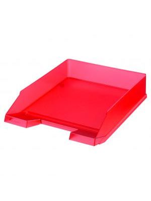 Odkladač Herlitz transparentný červený