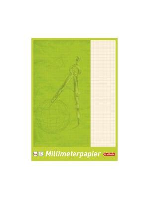 Milimetrový papier Herlitz A4 80g 25 listov