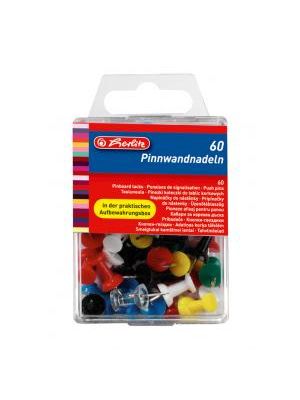 Napichovacie špendlíky Herlitz mix farieb 60ks