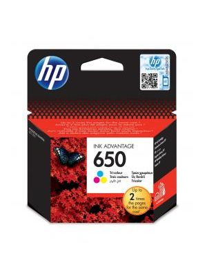 Atramentová náplň HP CZ102AE HP 650 pre Deskjet Ink Advantage 1515/2515/2545/2645 color (200 str.)