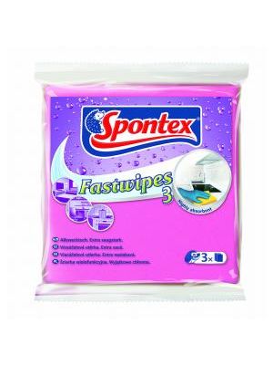 Utierka z viskózy Spontex Fast Wipes 3 kusy