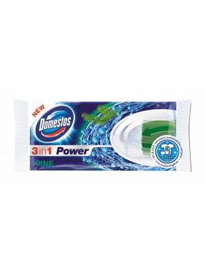 Domestos 3 in1 WC blok NÁHRADNÝ tuhý Pine 40 g