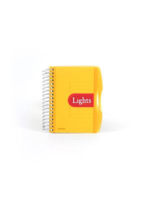 Pozn. blok A6, 150listů, linka, LIGHTSoranžová