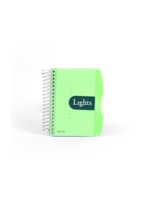 Pozn. blok A6, 150listů, linka, LIGHTSzelená