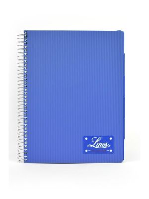 Pozn. blok A4, 150listů, linka, LINEStmavě modrá