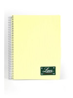 Pozn. blok A4, 150listů, linka, LINESžlutá