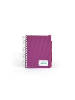 Pozn. blok A6, 150listů, linka, LINESrůžová