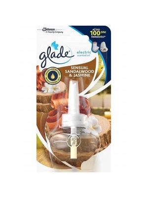 Glade Electric NÁPLŇ do osviežovača 20 ml Santalové drevo&Jasmín