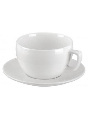 Šálky s podšálkami CREMA raňajkové 300ml 2ks