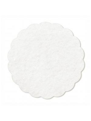 Rozetka (PAP-Airlaid) PREMIUM biela Ø9cm 40 ks