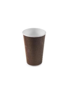 Papierový pohár PREMIUM Ø90mm 510ml `XL: 0,4L/16oz` 25 ks