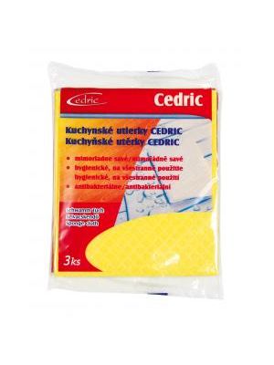 Kuchynská utierka z viskózy Cedric antibakteriálna 3 kusy