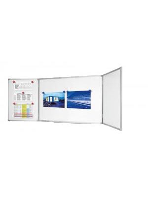 Skladacia magnetická tabuľa ECONOMY 90x120cm
