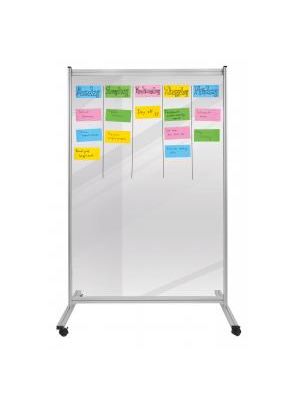 Predeľovacia tabuľa ECONOMY 180x120cm transparentná