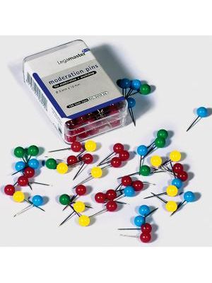 Napichovacie špendlíky guľaté Legamaster 6mm mix farieb 200ks