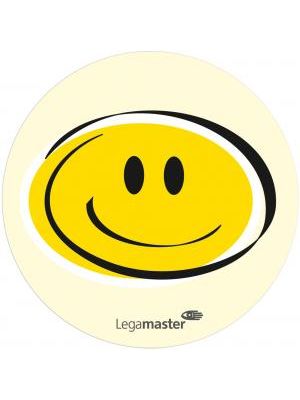 Moderačné karty emočné Smileys priemeru 9,5cm žlté 100 ks