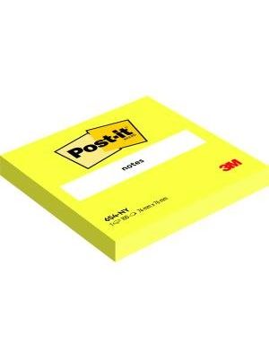 Bloček Post-it 76x76 neón žltý