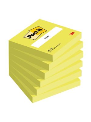 Bloček Post-it 76x76 zelený 6 x 100 lístkov