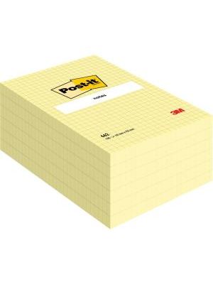 Bloček Post-it 102x152 žltý štvorčekový