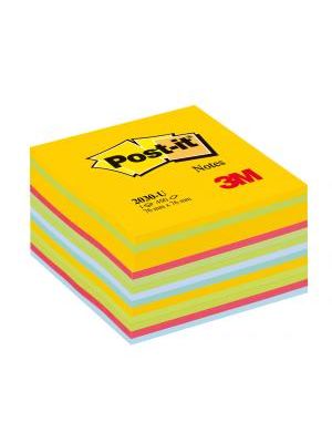 Bloček kocka Post-it 76x76 mix farieb