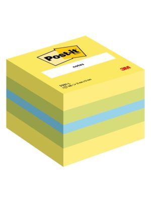 Bloček kocka Post-it 51x51 mini mix farieb lime