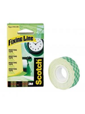 Scotch® Obojstranná montážna páska do interiéru, 19 mm x 1,5 m